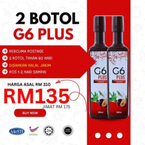 2 Botol G6 Plus