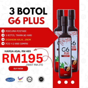 3 Botol G6 Plus